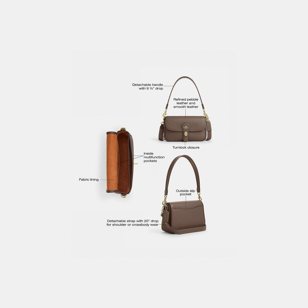 Coach Hadley Shoulder Bag - Picture 2 of 3